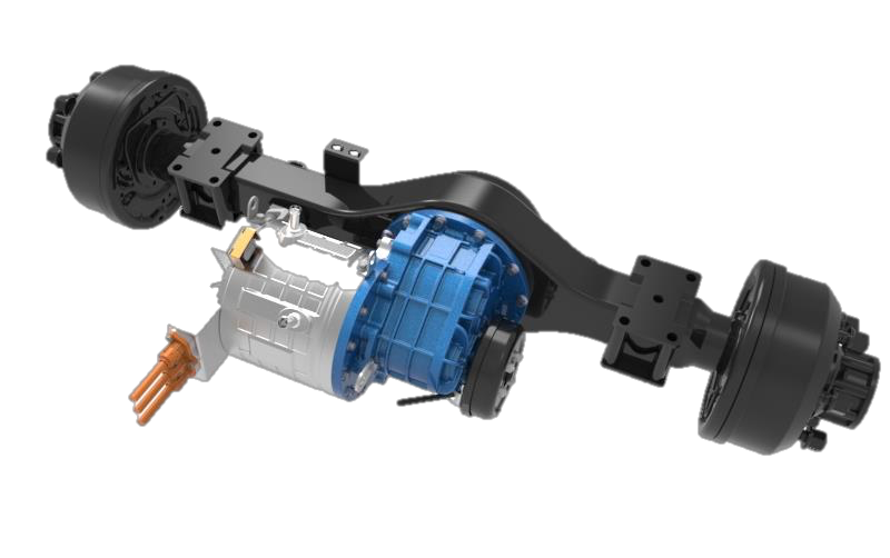 110kw 120kw Electric 3.5T Light Truck Integrated Differential Rear Axle E axle